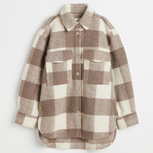 H&M Oversized Shacket - Picture 2 of 6